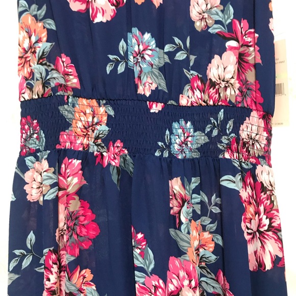 NWT Nanette Lepore Floral Highlow Dress Size 4 - Picture 5 of 7